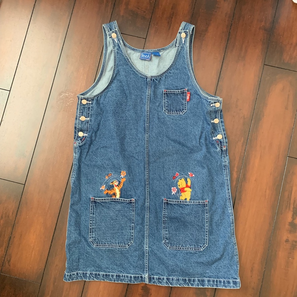 Denim Winnie the Pooh Dress!
